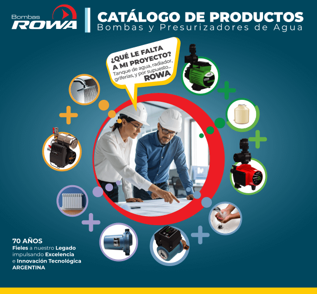 Folleto Línea digital Rowa 2025